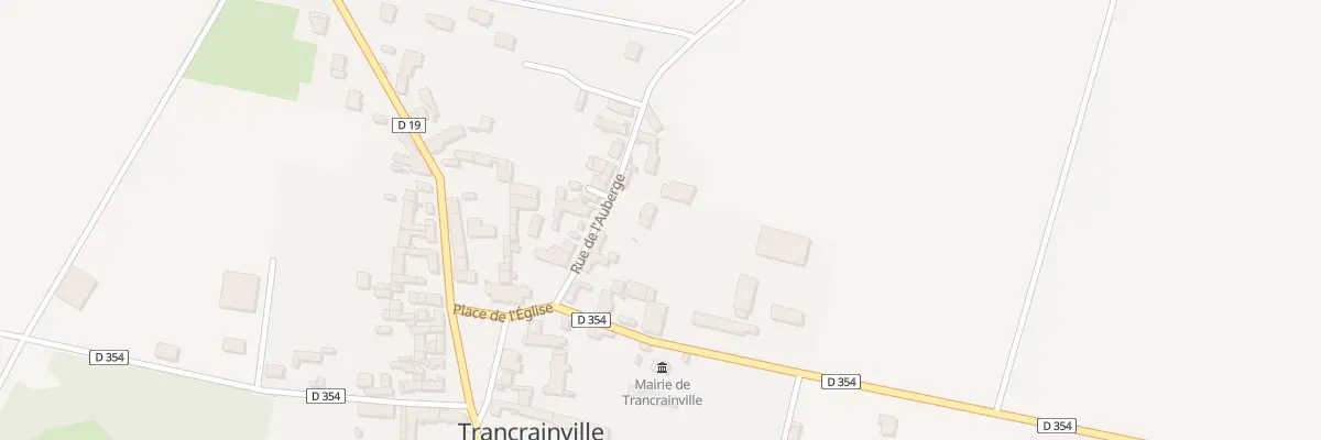 Plan du 6 Rue de l’Auberge à Trancrainville