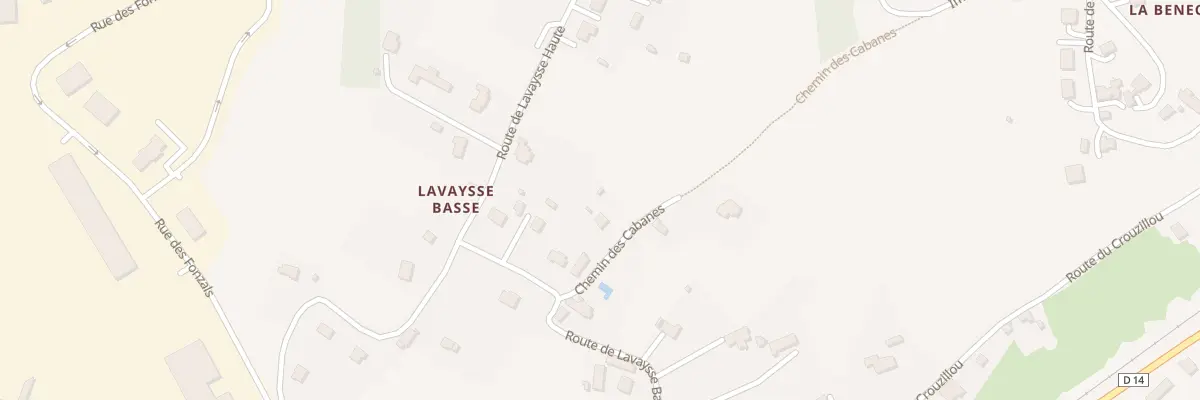 Plan du 1 Chem des Cabanes à Gagnac-sur-Cère