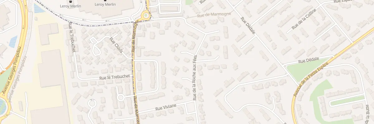 Plan du 25 Rue de la Roche aux Fées à Saint-Jean-de-la-Ruelle