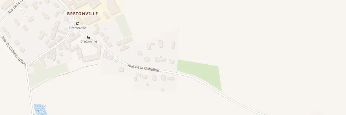 Plan du 33 Rue de la Gobeline à Boinville-le-Gaillard