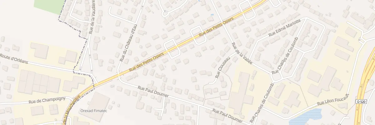 Plan du 51 Rue des Petits Osiers à Saint-Jean-de-la-Ruelle