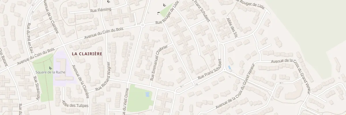 Plan du 6 Rue Richard Strauss à Rambouillet