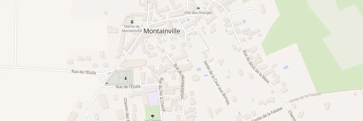 Plan du 7 Rue du Montquignon à Montainville