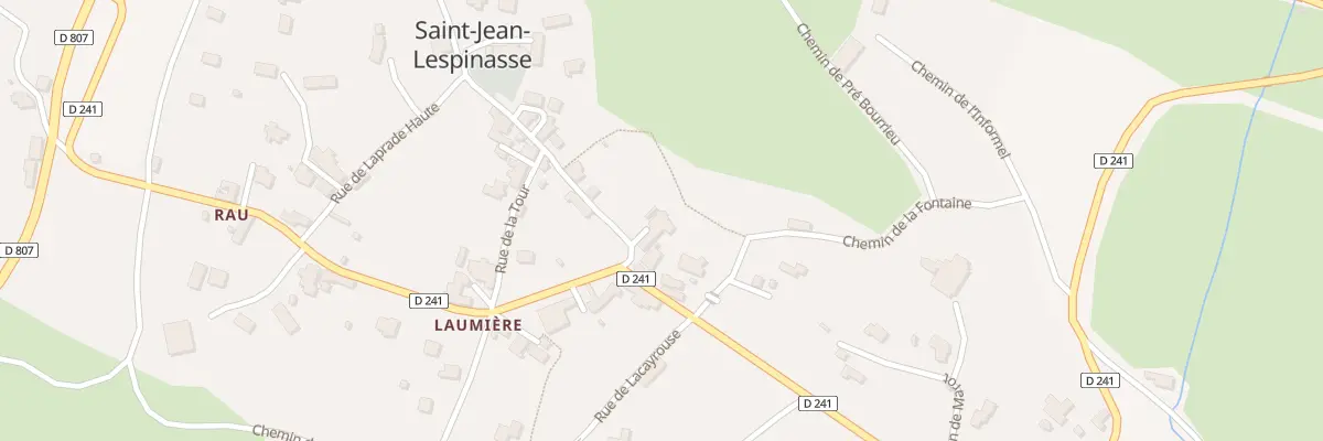 Plan du 5022 Lacayrouse à Saint-Jean-Lespinasse