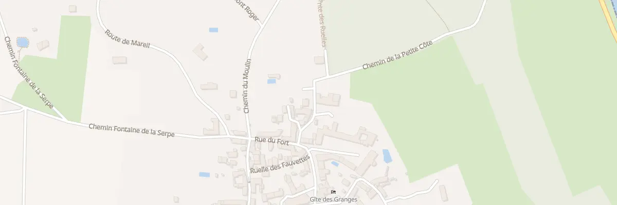 Plan du 7 Rue de la Sente au Curé à Montainville