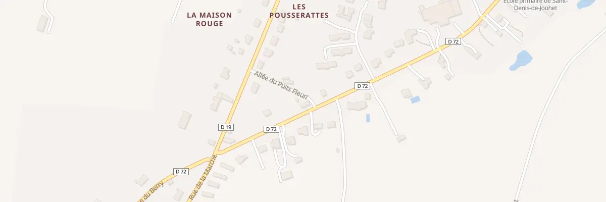 Plan du 32 Rue du 14 Juillet 1789 à Saint-Denis-de-Jouhet