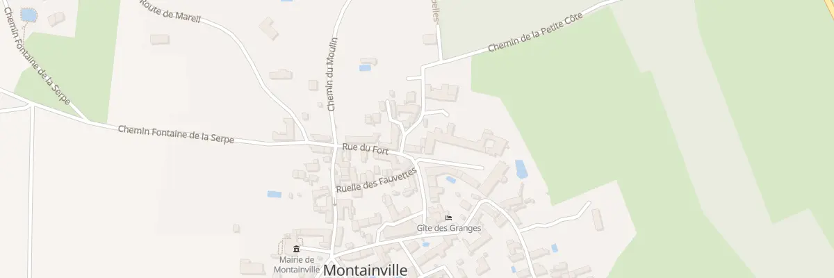 Plan du 5 Rue du Fort à Montainville