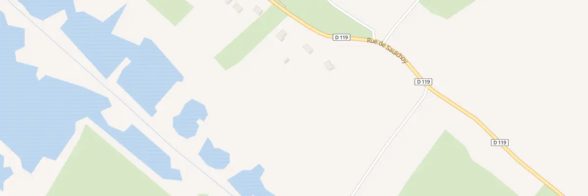 Plan du 36 Rue de Saulchoy à Douriez