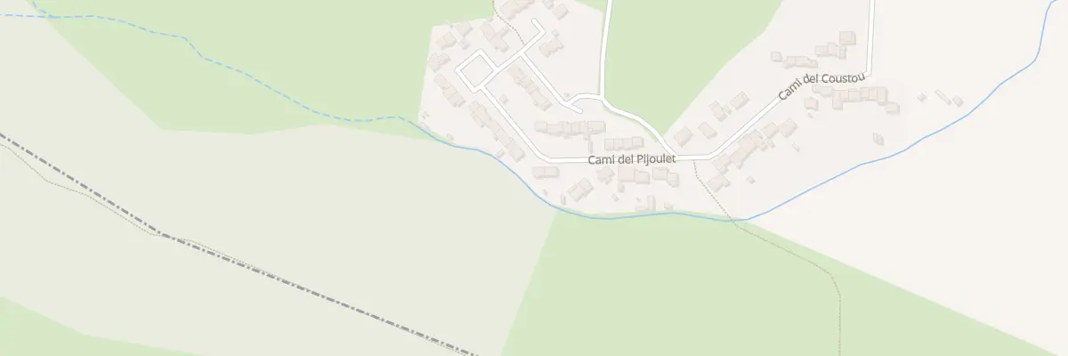 Plan du 16 Cami del Pijoulet à Tabre