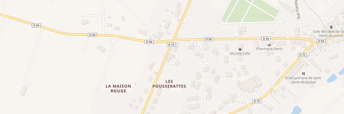 Plan du 3 Rue Eugène Menet à Saint-Denis-de-Jouhet
