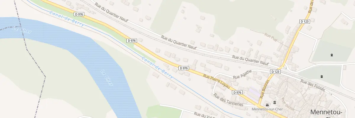 Plan du 46 Rue Pierre Loyau à Mennetou-sur-Cher