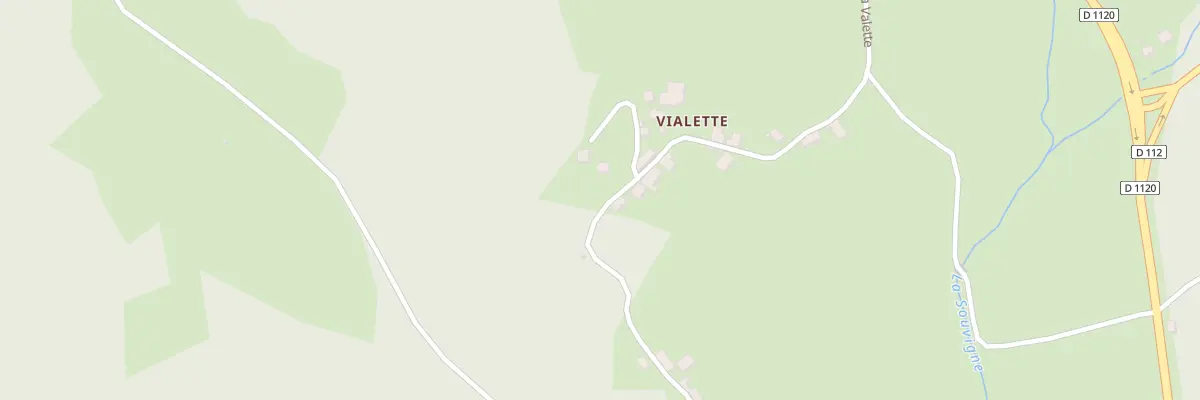 Plan du 5123 Vialette à Forgès
