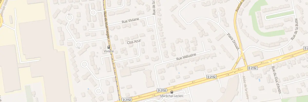 Plan du 5 Rue de la Roche aux Fées à Saint-Jean-de-la-Ruelle
