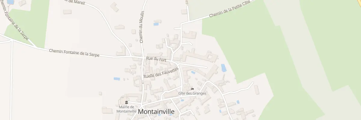 Plan du 7 Rue du Fort à Montainville
