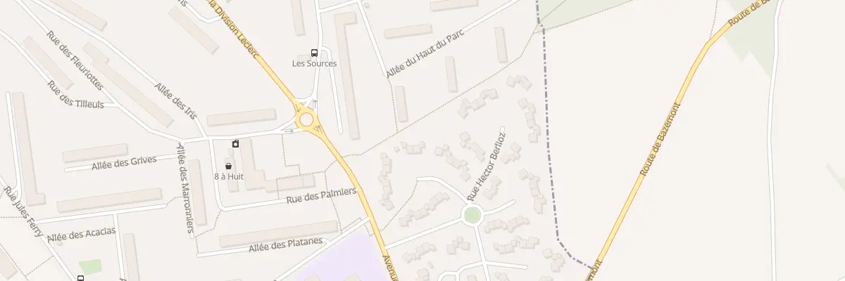 Plan du 9 Rue Maurice Ravel à Aubergenville
