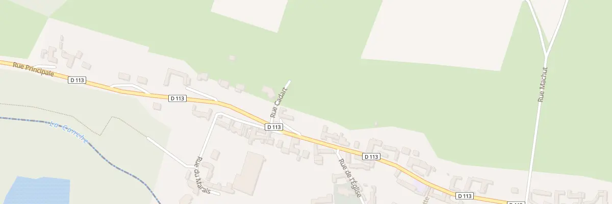 Plan du 58 Rue Principale à Marenla