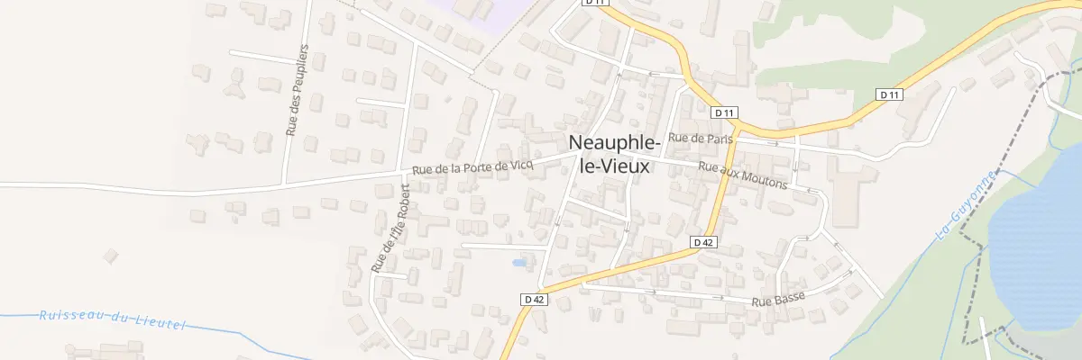 Plan du 6B Rue de l’Amandier à Neauphle-le-Vieux