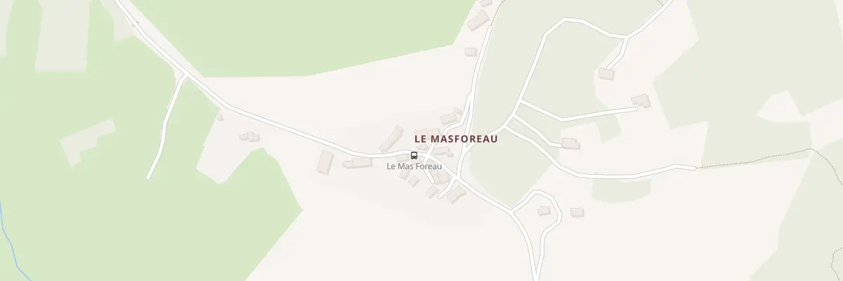 Plan du 28 Le Masforeau à Saint-Christophe