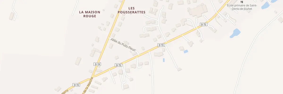 Plan du 30 Rue du 14 Juillet 1789 à Saint-Denis-de-Jouhet