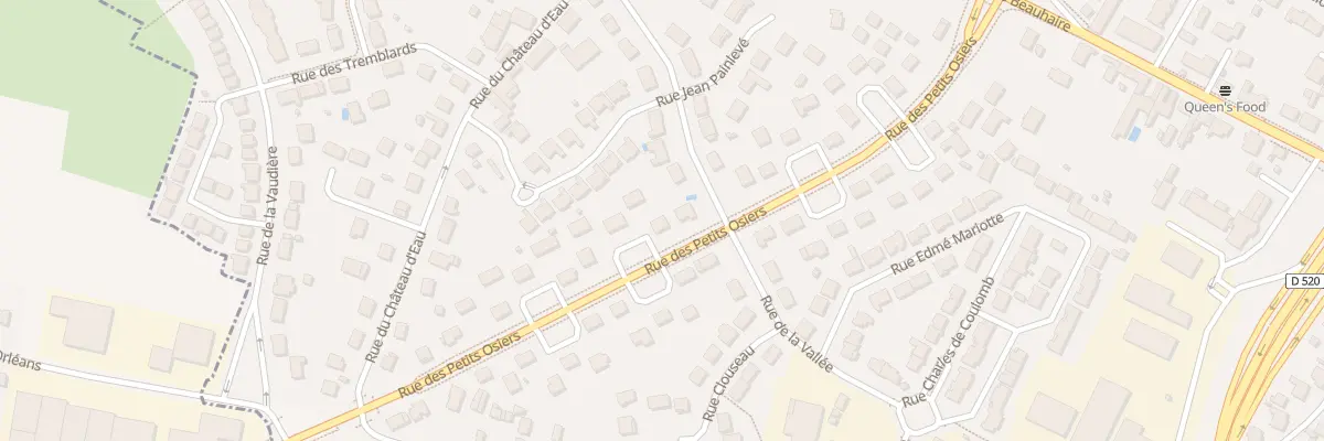 Plan du 32 Rue des Petits Osiers à Saint-Jean-de-la-Ruelle