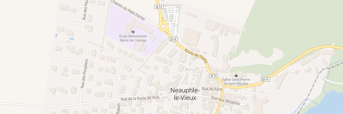 Plan du 2B Rue de l’Amandier à Neauphle-le-Vieux