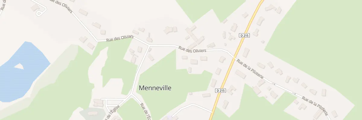 Plan du 7 Rue des Oliviers à Menneville