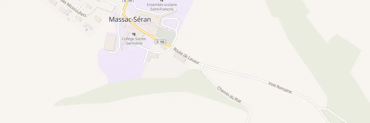 Plan du 5037 Embaquie à Massac-Séran