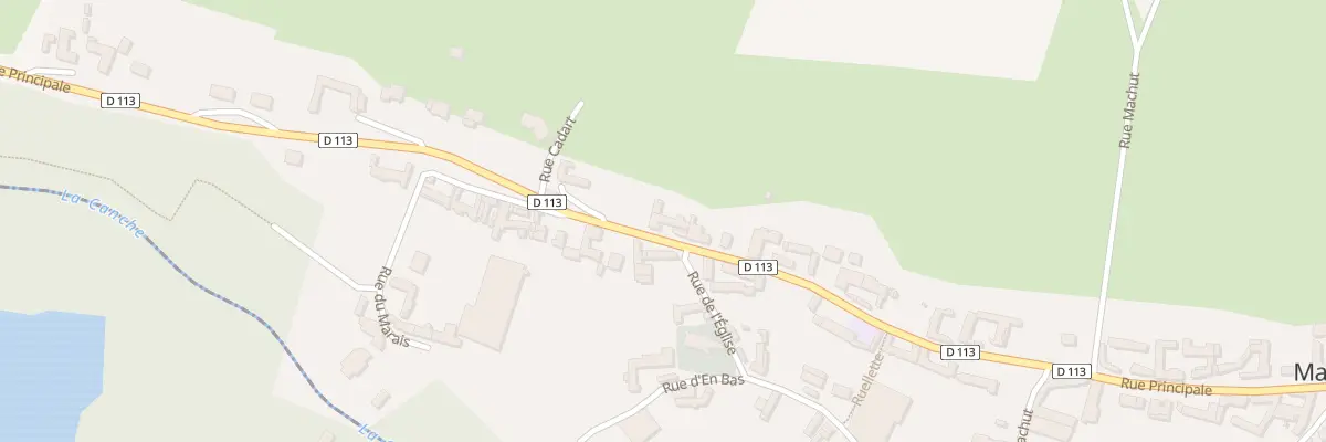 Plan du 56 Rue Principale à Marenla