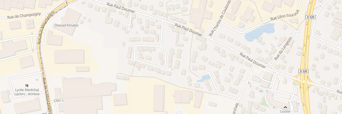 Plan du 34 Rue des Vergers à Saint-Jean-de-la-Ruelle