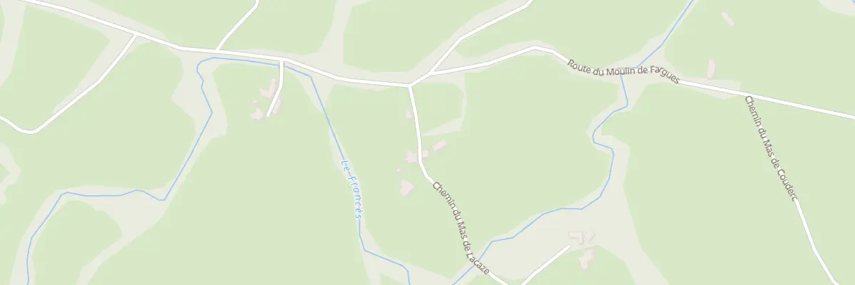 Plan du 5110F Mas de Lacaze à Théminettes