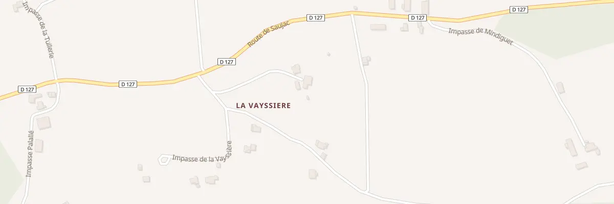 Plan du 5808 La Vayssiere à Salvagnac-Cajarc