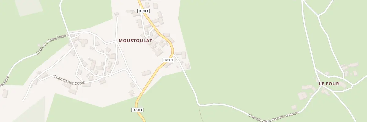 Plan du 5301 Moustoulat à Monceaux-sur-Dordogne