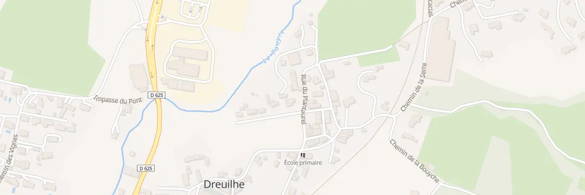 Plan du 32 Dreuilhe à Dreuilhe