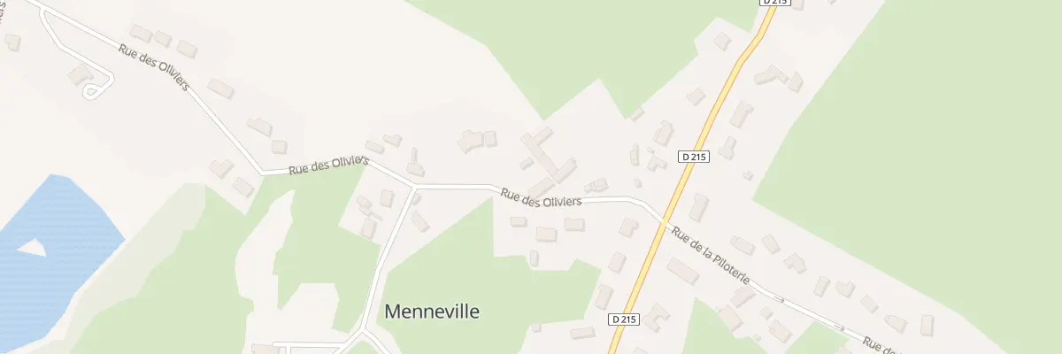 Plan du 10 Rue des Oliviers à Menneville