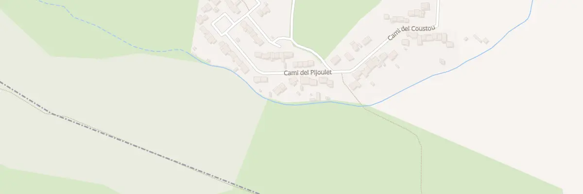 Plan du 13 Cami del Pijoulet à Tabre