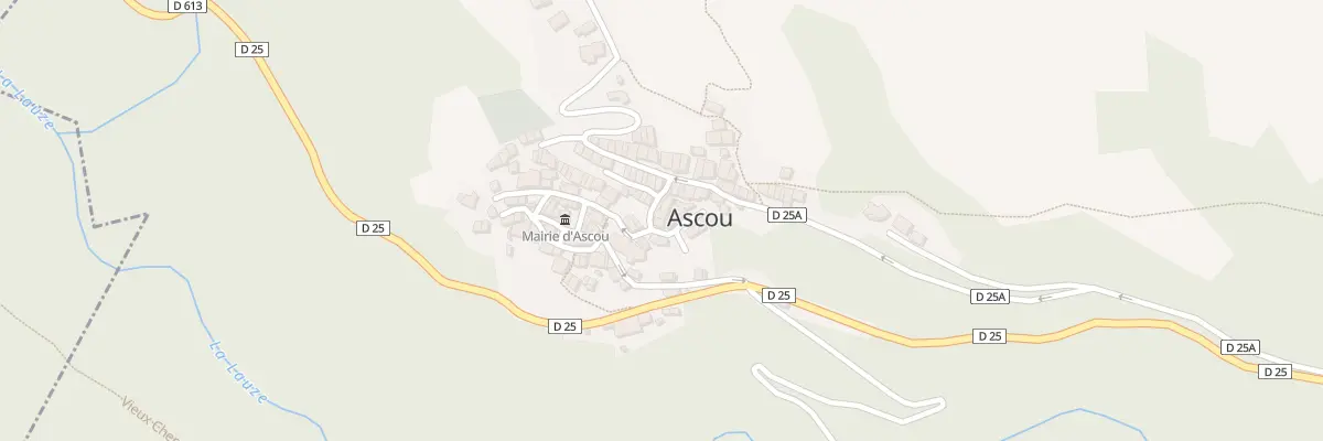 Plan du 115 Le Village à Ascou