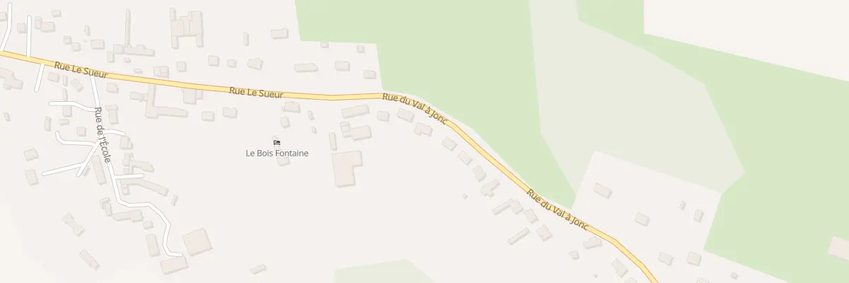 Plan du 60 Rue du Val à Jonc à Drucat