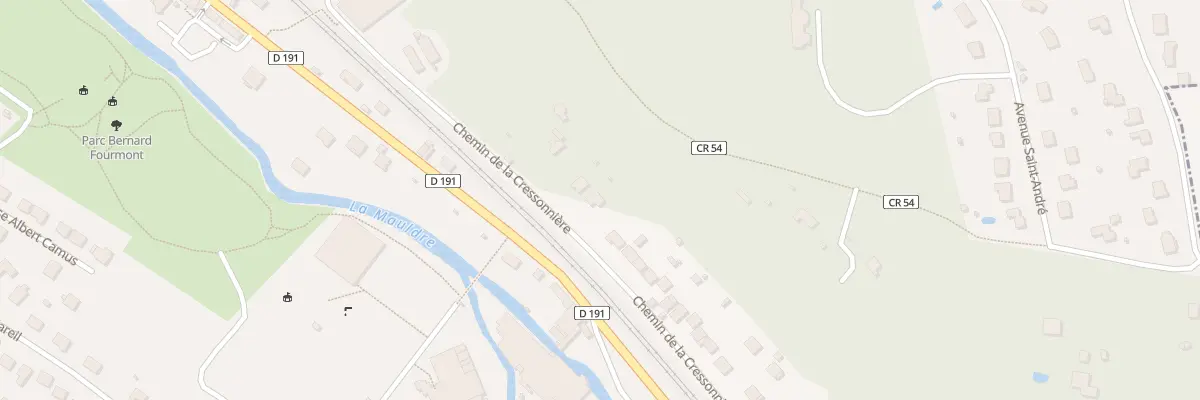 Plan du 50B Che de la Cressonnière à Maule