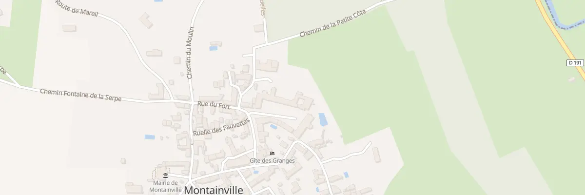 Plan du 11 Rue du Fort à Montainville