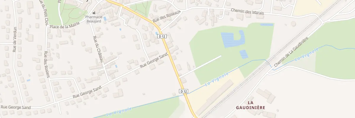 Plan du 31 Rue de la Gare à Neuvy-Pailloux