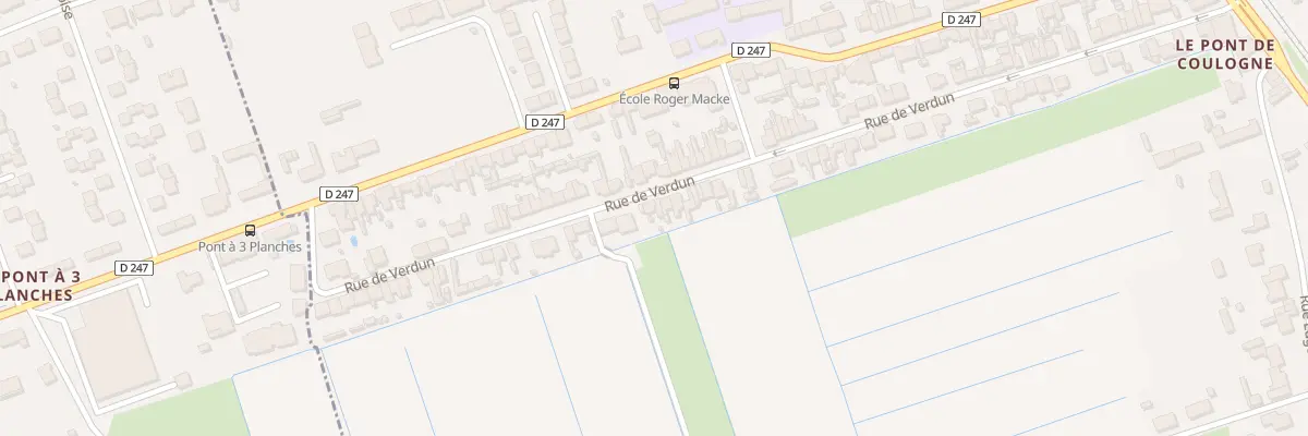Plan du 93 Rue de Verdun à Coulogne