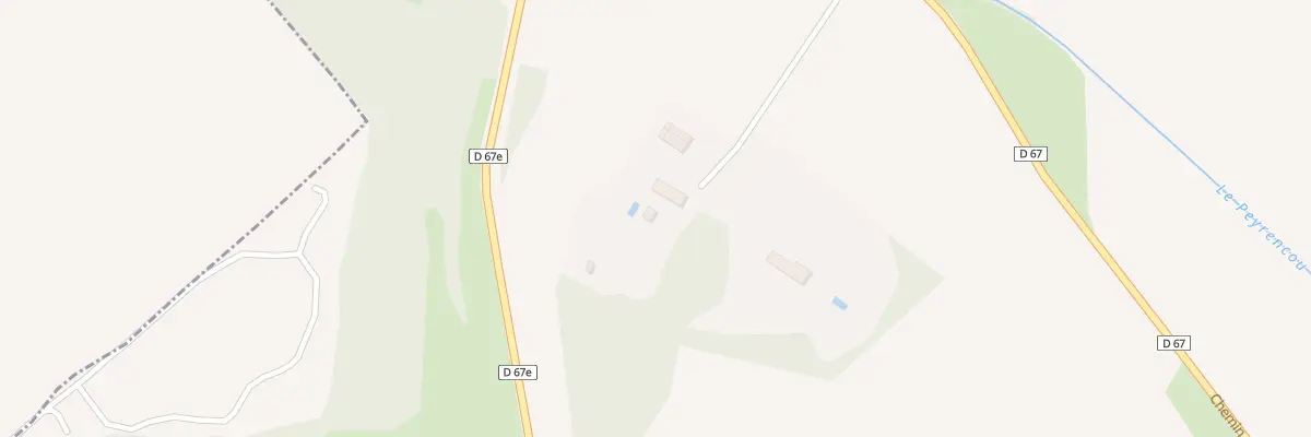 Plan du 74 Las Escoutos au Cabanial