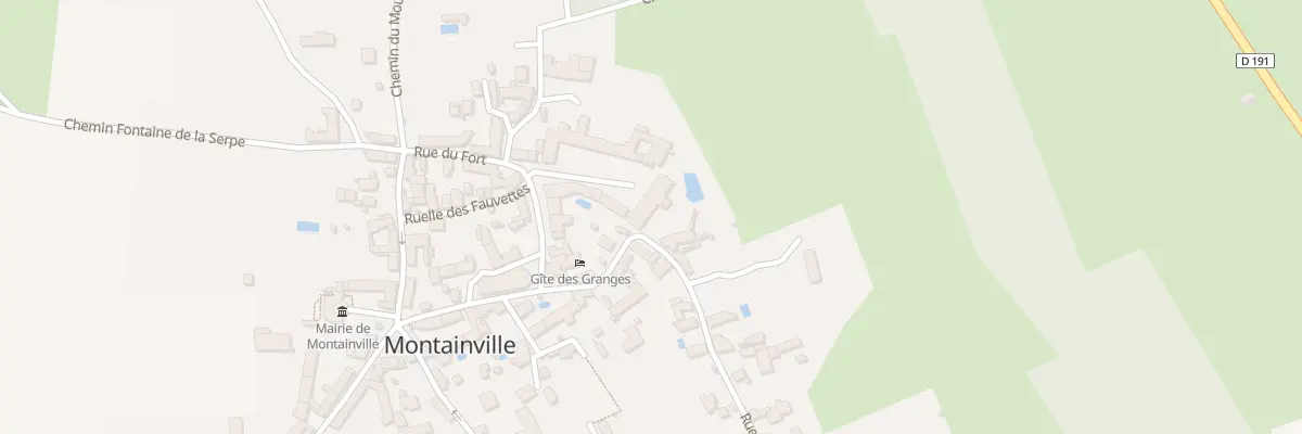 Plan du 12 Rue du Fort à Montainville