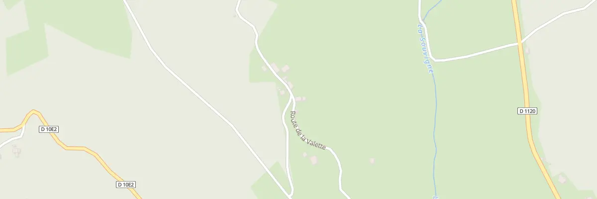 Plan du 2 Vialette à Forgès