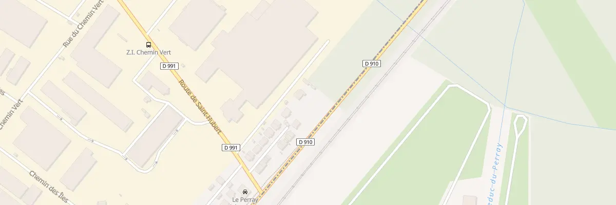 Plan du 6 Rue de Paris au Perray-en-Yvelines