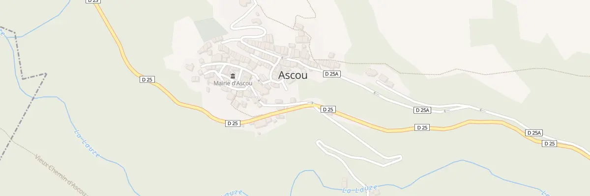 Plan du 106 Le Village à Ascou