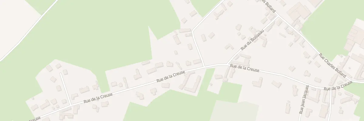 Plan du 418 Rue de la Creuse à Campagne-lès-Hesdin