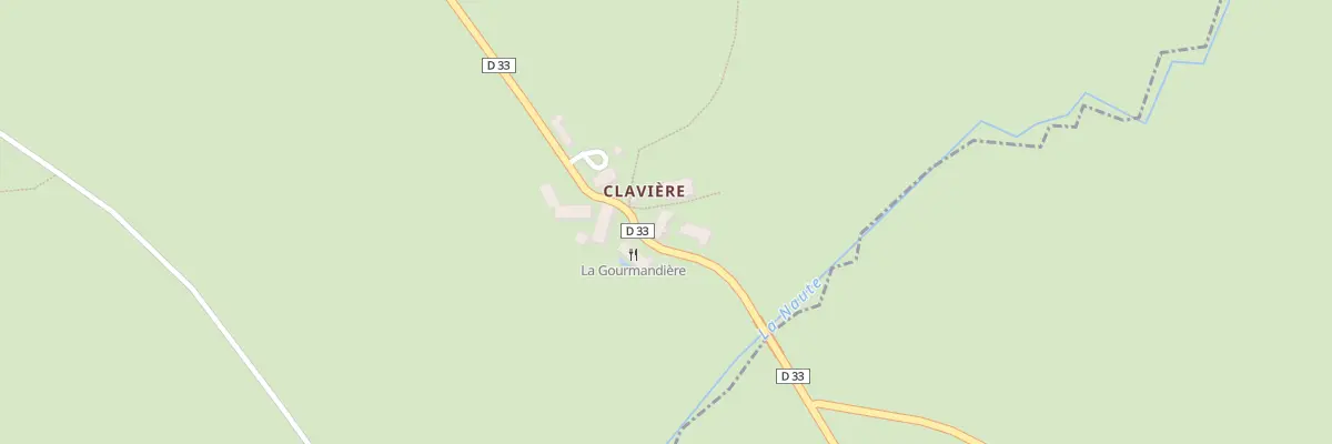 Plan du 5118 Claviere à Saint-Sulpice-le-Guérétois