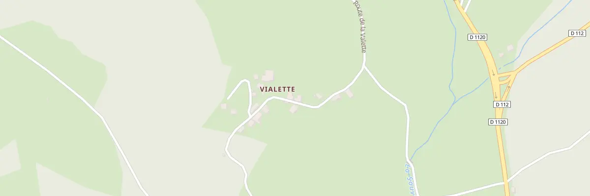 Plan du 10 Vialette à Forgès