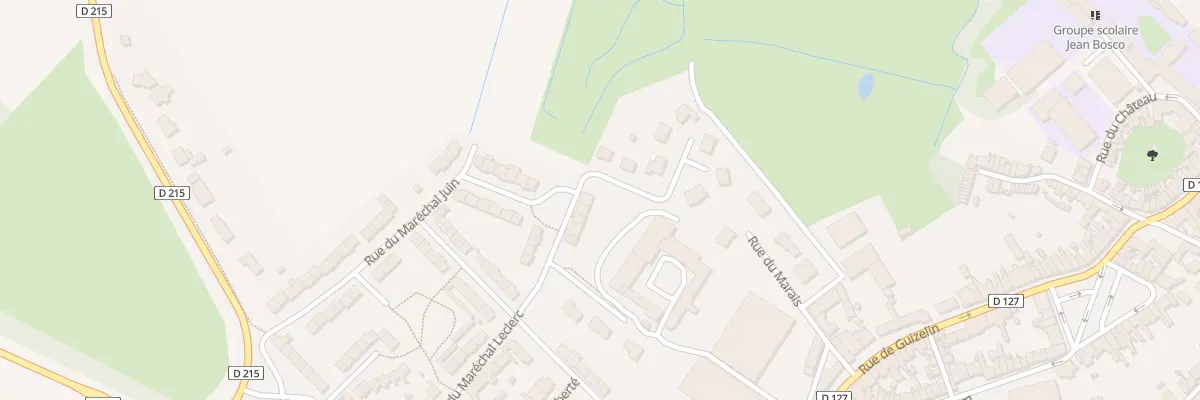 Plan du 29 Rue du Mal Leclerc à Guînes